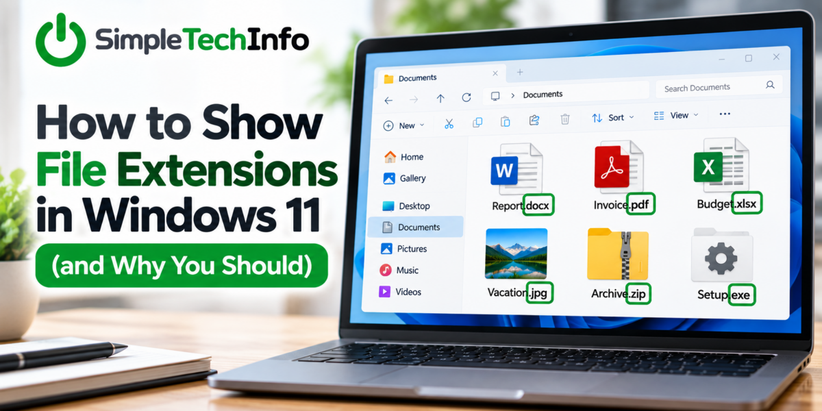 How to Show File Extensions in Windows 11 (and Why You Should)