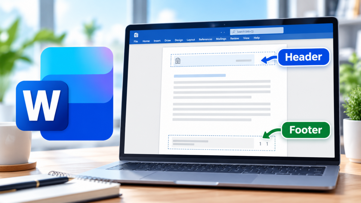 How to Add and Format Headers and Footers in Microsoft Word